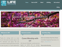 Tablet Screenshot of lifesourcemaine.org